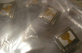 Essenza Italian Charm - Links Together Makes A Bracelet - New - Gold Menorah - £1.18 GBP