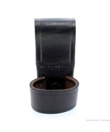 Flashlight C or D Cell Holder Black Leather For 2.25&quot; Belt Gould &amp; Goodrich - £12.48 GBP