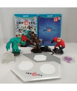 Nintendo Wii U Disney Infinity Set w/2 Game Disc, Infinity Pad &amp; Game Ch... - £18.45 GBP