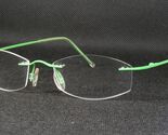 GLASBERG GT4 016 Matte Green UNIQUE RARE BETA TITAN EYEGLASSE 48mm Germany - $75.24