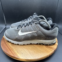 Nike Air Flywire Power Channel Mens Size 10.5 W Golf Shoes Gray Spiked C... - $24.74
