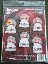 Choir of Angels Ornaments Janlynn Christmas Cross Stitch 50-272 Set of 6 - £19.71 GBP