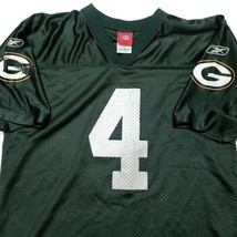 Reebok Boys Size XL (18/20) Green Bay Packers Jersey Brett Favre #4 Green Used - £12.74 GBP