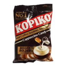 No.1 Real Coffee Hard Candy Now Extra Big: Kopiko Cappuccino Candy 140 g (HALAL) - $27.62