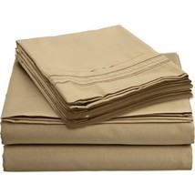 Royal Crown 1900 TOP Split King Egyptian Cotton Bamboo Quality Bed Sheet Set wit - £42.29 GBP