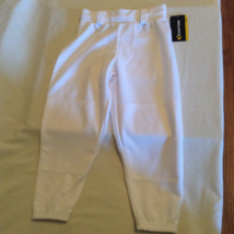 New Easton baseball softball youth XS Xsmall Boys white sports pants - £7.54 GBP