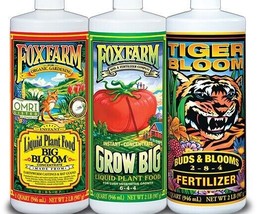 FoxFarm Soil Formula Nutrients Trio, 3 qts - £98.66 GBP