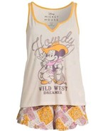 ©DISNEY Howdy Wild West Dreamer~ Medium (8-10) ~ 2-Piece Pajama Shorty T... - $445.10 MXN