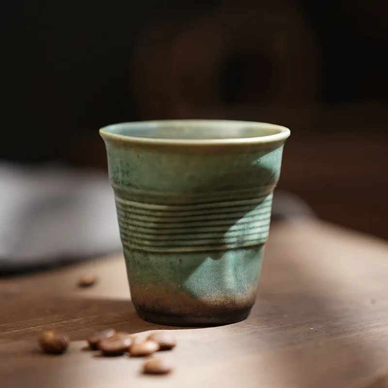 Mini 3/6oz 90/180ml Creative Irregular Coffee Cup Capacity: 76-90ml A lvhei - $3.58