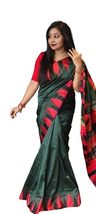 Sambalpuri handloom papa silk pata saree silk saree for women&#39;s colour multi sar - £103.37 GBP