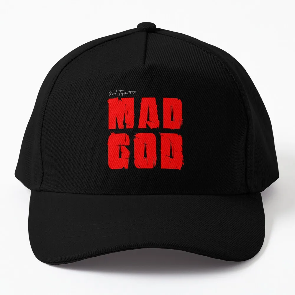 Mad God Signature Logo In Orphanblood Baseball Cap Unisex Hat Casquette Snapback - £12.64 GBP