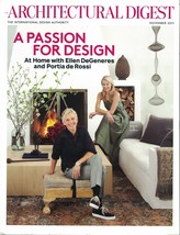 Architectural Digest - Ellen DeGeneres and Portia de Rossi at Home -  No... - $8.15