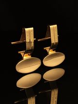 James Michael Gold Plated Cigar Ashtray Rests -New-Made in France image 9