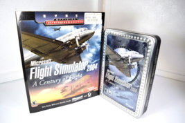 Microsoft Flight Sim 2004 PC Collectors Tin and Sybex Strategies Secrets Book - £15.49 GBP