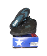 NOS Vintage 90s Converse Mid Leather Basketball Shoes Sneakers Black You... - $735.76 MXN