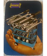 ⭕VTG, card pocket calendar 1986/87 HAZET Portugal advertising - $4.95