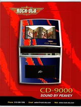 Rock Ola CD-9000 Phonograph Jukebox Music Flyer 2005 Original Double SIded Art - £19.81 GBP