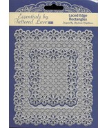 Tattered Lace. Laced Edge Rectangles Die Set. Die Cutting Cardmaking Crafts - $21.91 CAD