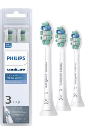 Primary image for Philips Sonicare Genuine C2 Replacement Head  HX9023/65, 3 Tooth Brush Heads