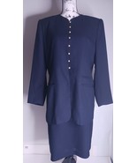 Vintage KASPER A.S.L. Petite Skirt Suit Women&#39;s Size 14P - $376.88 MXN