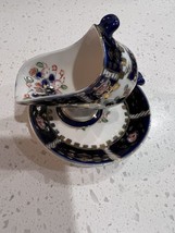 S.G.K. Made In Occupied Japan Salt Cellar With Saucer - £23.91 GBP