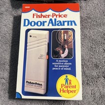 Fisher Price Child Motion Door Alarm 1986 Open Box Vintage Retro - $19.79