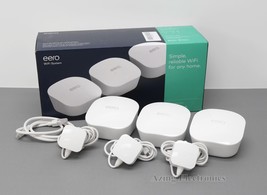 eero mesh J010311 AC Dual-Band Wi-Fi 5 System (3-Pack) - White (good) - $63.99