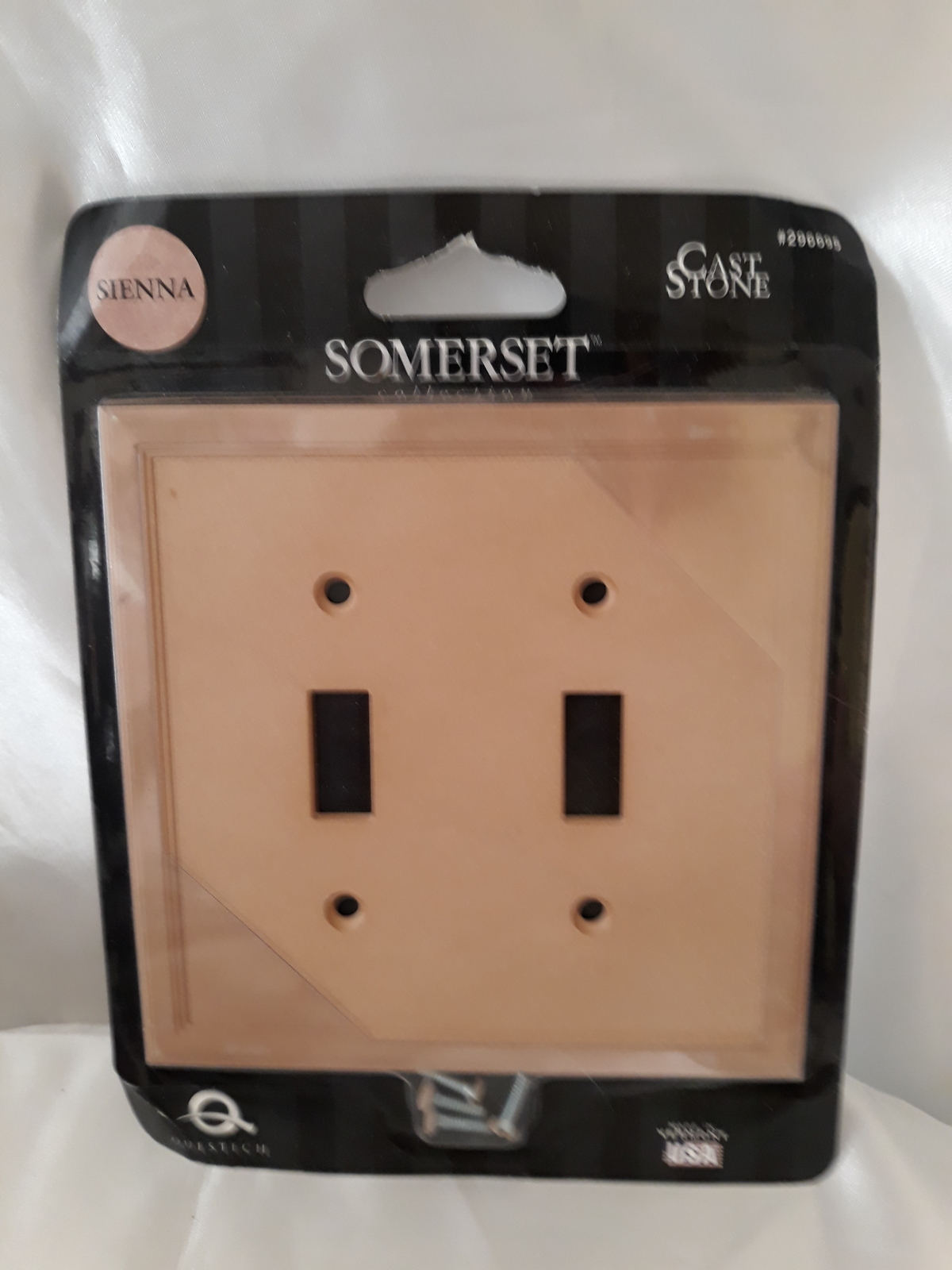 Somerset Collection Somerset 2-Gang Standard Toggle Wall Plate, Sienna - $19.00