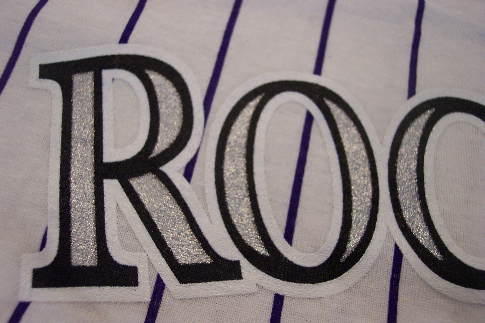 VINTAGE COLORADO ROCKIES MLB BASEBALL JERSEY T-Shirt MENS XL NEW Majestic Item image 4