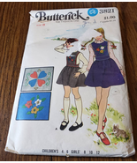 Butterick 3821 Sewing Pattern Childrens &amp; Girls Jumper Sz 8 - £5.45 GBP