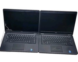 Lot of 2 Dell Latitude E5450 Intel Core i3 i5 5th Gen 14" Notebooks PARTS REPAIR - $37.40