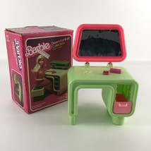 Barbie Doll Dream Furniture Collection Desk Vanity Mirror Vintage Mattel... - $24.70