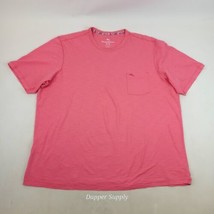 Tommy Bahama Mens T-Shirt XL Coral  Short Sleeve  - $17.81