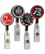 RETRACTABLE NURSE ID REELS - £6.39 GBP