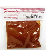 Red Chile Medium Hot Powder Spice 2 oz Mexican Expires 1/27  Fernandez C... - £10.26 GBP