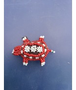 Handmade Beaded Turtle Brooch - $30.00