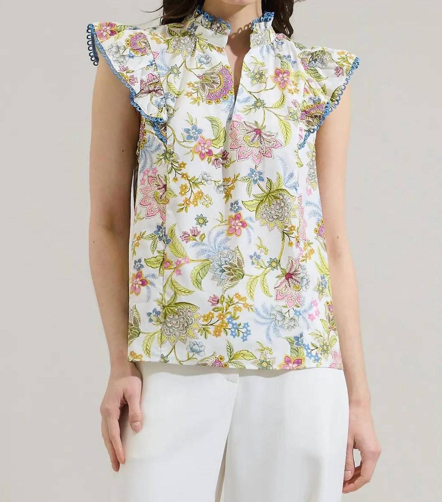 Sugarlips Pany Floral Rayen Rude Top Size XL - $37.62