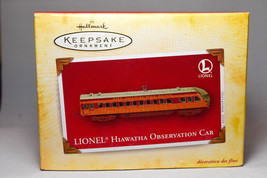 Hallmark: Lionel  Hiawatha Observation Car - 2004 - Keepsake Ornament - £14.70 GBP