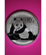 2015 Gem BU China Panda 1 OZ 999 Silver Same Coin In Pics Proof Like Cap... - $1,075.45 MXN