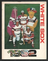 Chicago White Sox Baseball Team Yearbook-MLB 1982-Carlton Fisk-Mike Squires-G... - £43.65 GBP