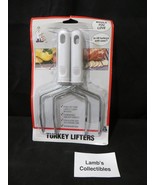 Turkey And Poultry Lifters Roaster Forks Set Of 2 Kitchen &amp; Dining by Acme - £11.48 GBP