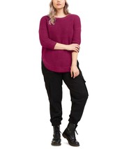 MSRP $79 Black Tape Plus Size Textured Sweater Purple Size X (DEFECT) - £10.05 GBP