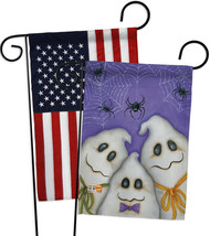 3 Ghosts - Impressions Decorative USA - Applique Garden Flags Pack - GP112055-BO - £24.83 GBP