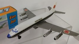 Northwest airlines 1970&#39;s Vintage Friction Airplane. 10&quot; In original box - $30.00
