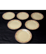 LENOX 6.5&quot; Dessert Plates AMETHYST Platinum Trim, Purple Band - MINT Set... - $49.26 CAD