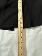 Worthington Stretch Women's Black Rear Zip & Slit Pencil Pull-On Skirt Size 18 image 15