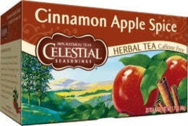 Celestial Seasonings Cinnamon Apple Spice Herbal Tea (6 Boxes) - £22.93 GBP