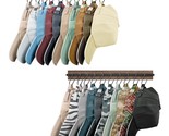 Hat Rack For Wall Baseball Caps Organizer Wall-Mounted Retro Wooden Hat ... - $23.99