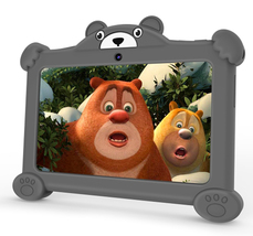 Pritom K7 Pro Panda Kids Tablet 2GB 32GB Quad Core 7.0&quot; Wi-FI Android 11 Grey - £96.50 GBP