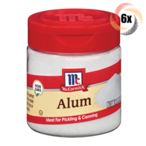 6x Shakers McCormick Alum Seasoning | 1.90oz | Ideal For Pickling & Canning - £29.21 GBP